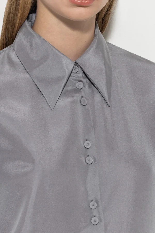Blusen-LUISA CERANO Hemdbluse Mit Knopfdetails