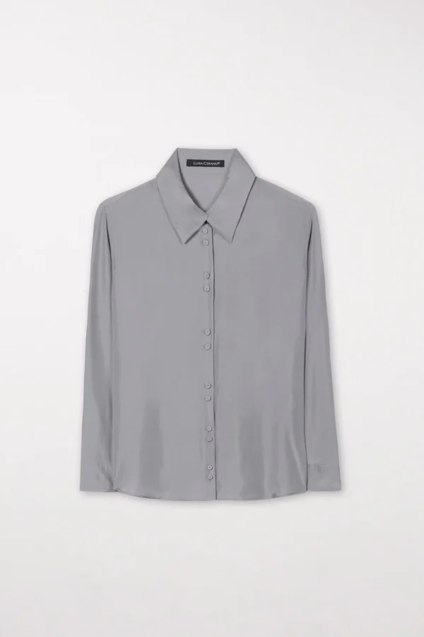 Blusen-LUISA CERANO Hemdbluse Mit Knopfdetails