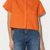 Blusen-LUISA CERANO Hemdbluse Mit Taschen