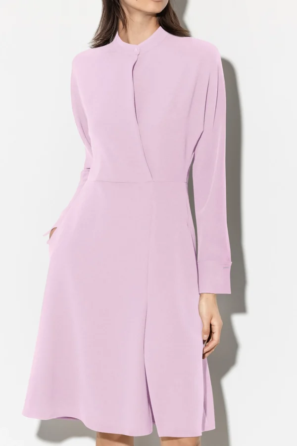 Kleider-LUISA CERANO Hemdblusenkleid In Midi-Länge