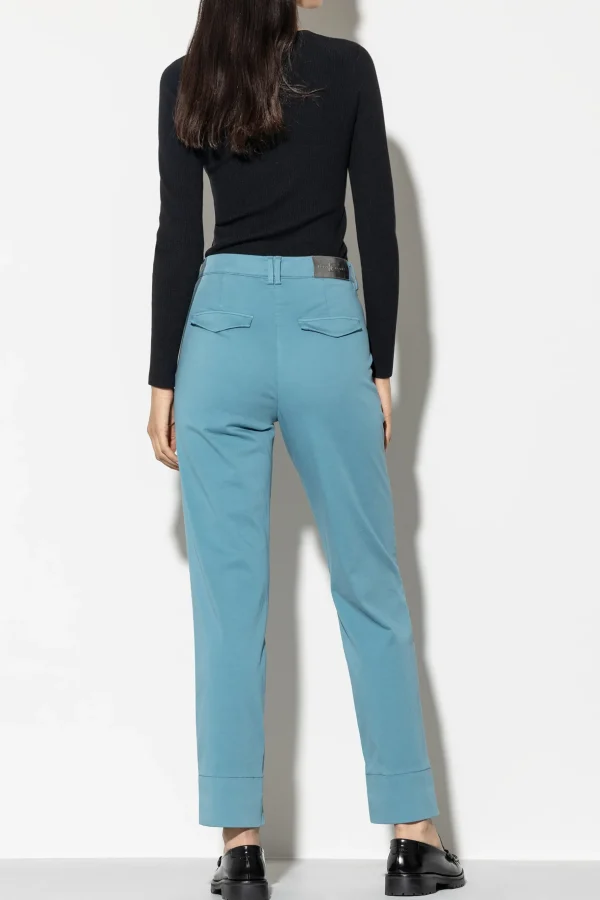 Hosen | Denim-LUISA CERANO High-Stretch-Chino-Denim