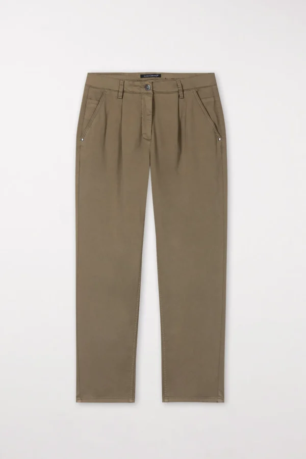 Hosen | Denim-LUISA CERANO High-Stretch-Chino-Denim