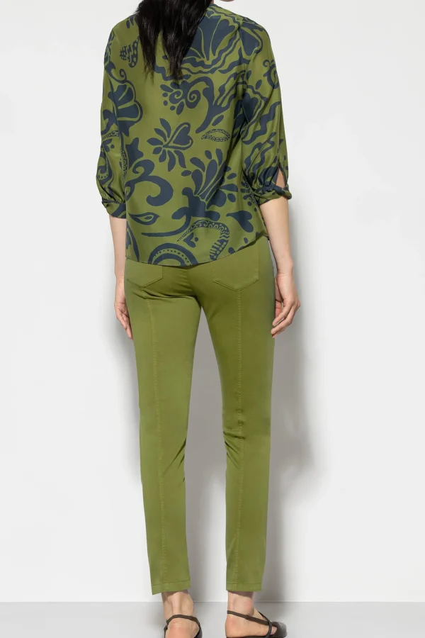 Hosen | Denim-LUISA CERANO High-Stretch-Colour-Denim