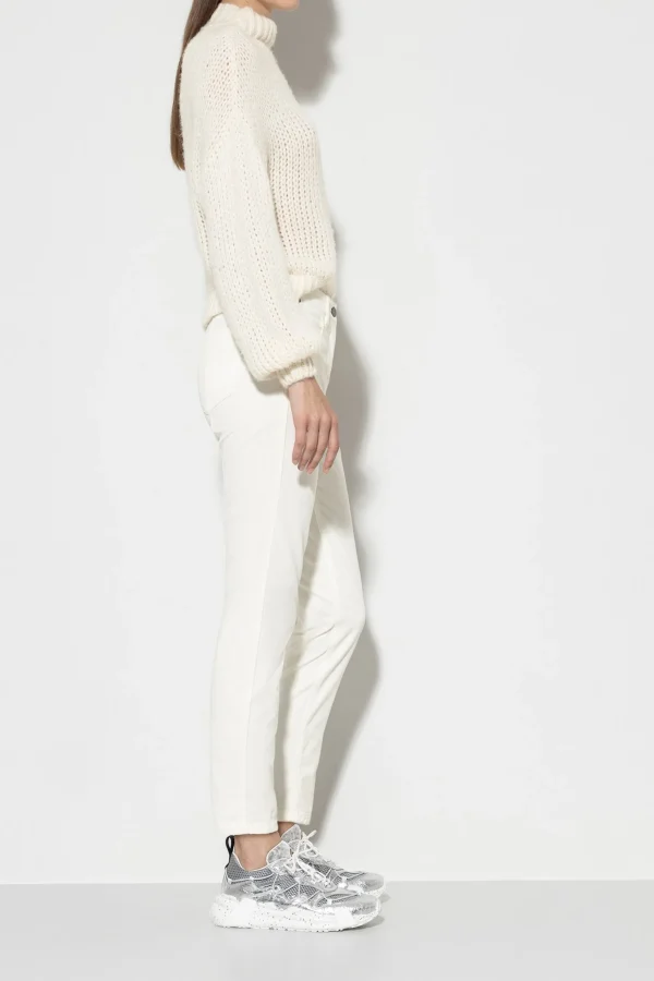 Hosen-LUISA CERANO High-Stretch-Velvet-Pants
