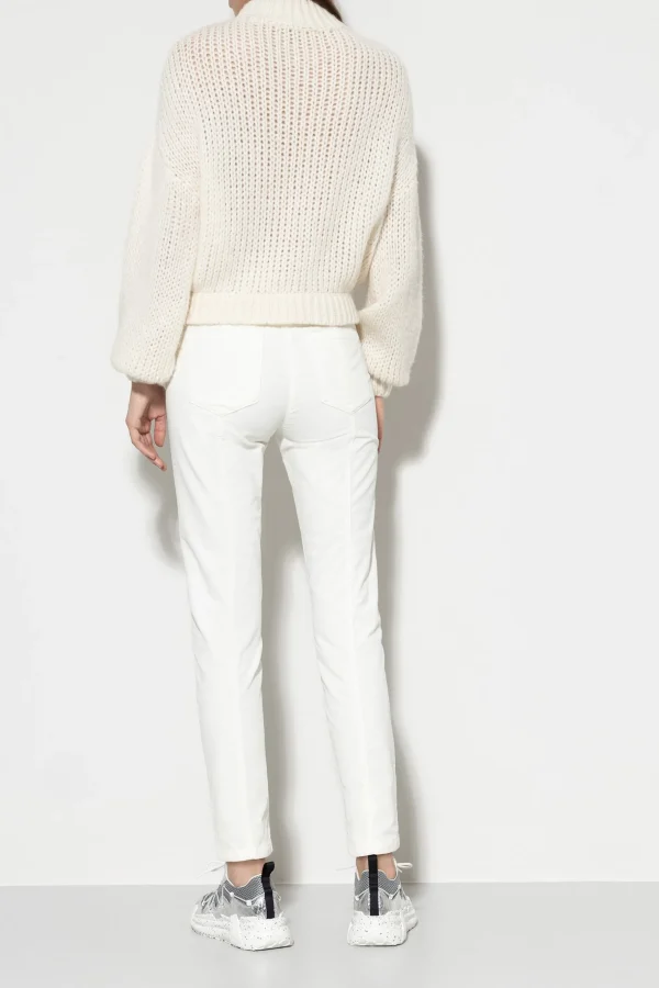 Hosen-LUISA CERANO High-Stretch-Velvet-Pants