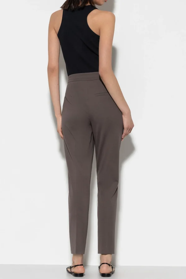 Sets | Hosen-LUISA CERANO Joggpants Aus Punto-Milano taupe