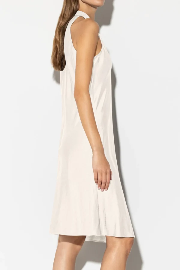 Kleider-LUISA CERANO Kleid Aus Leinen-Mix