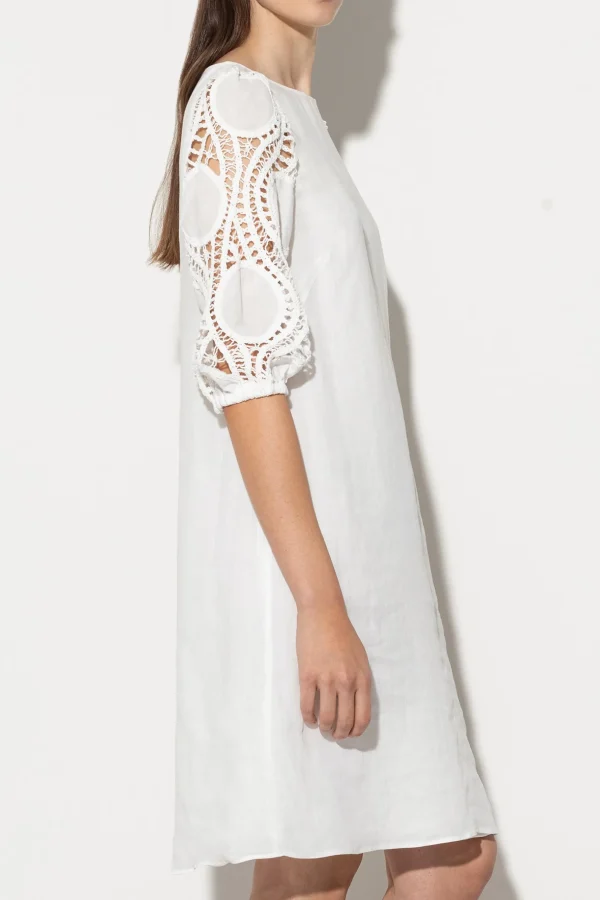 Kleider-LUISA CERANO Kleid Mit Crochet-Details