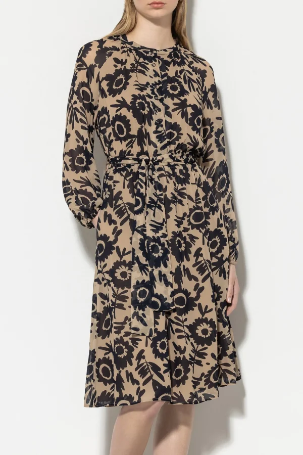 Kleider-LUISA CERANO Kleid Mit Flower-Print multi