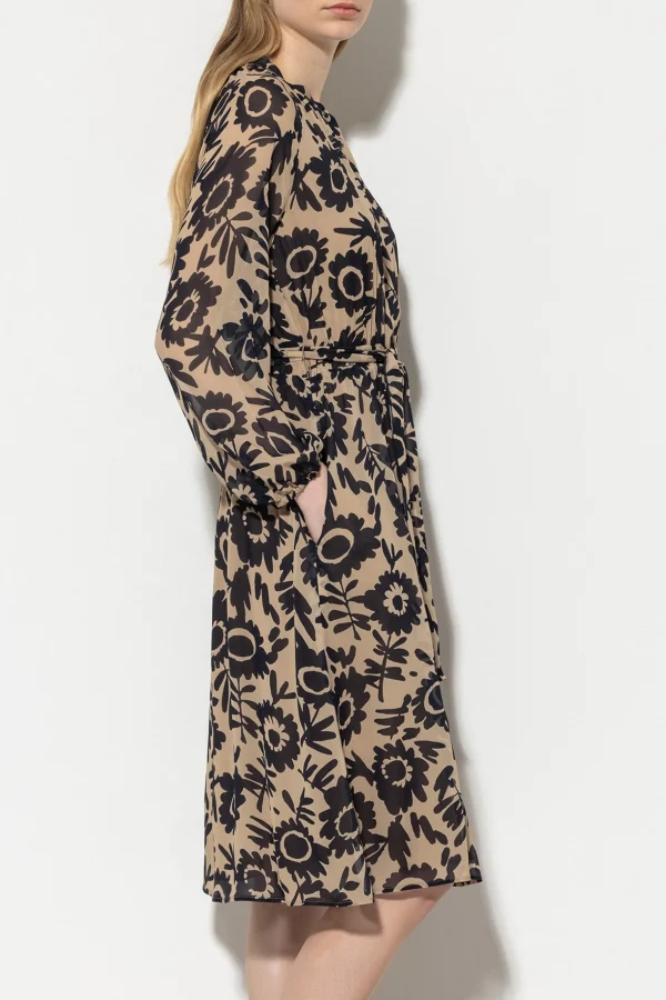 Kleider-LUISA CERANO Kleid Mit Flower-Print multi