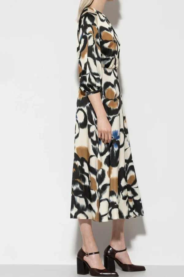 Kleider-LUISA CERANO Kleid Mit Flower-Print multi