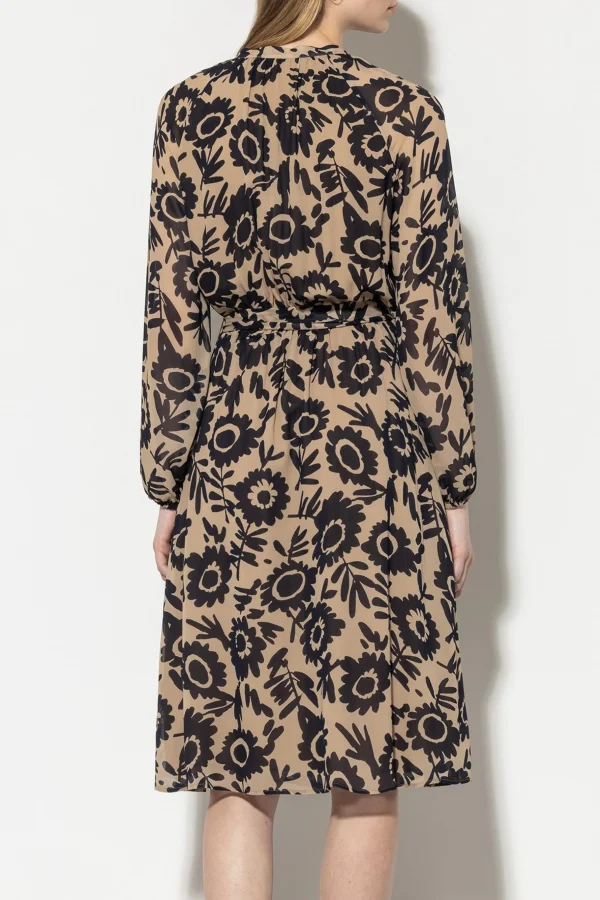 Kleider-LUISA CERANO Kleid Mit Flower-Print multi