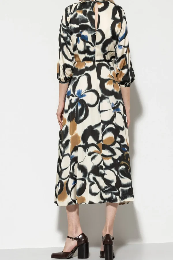 Kleider-LUISA CERANO Kleid Mit Flower-Print multi
