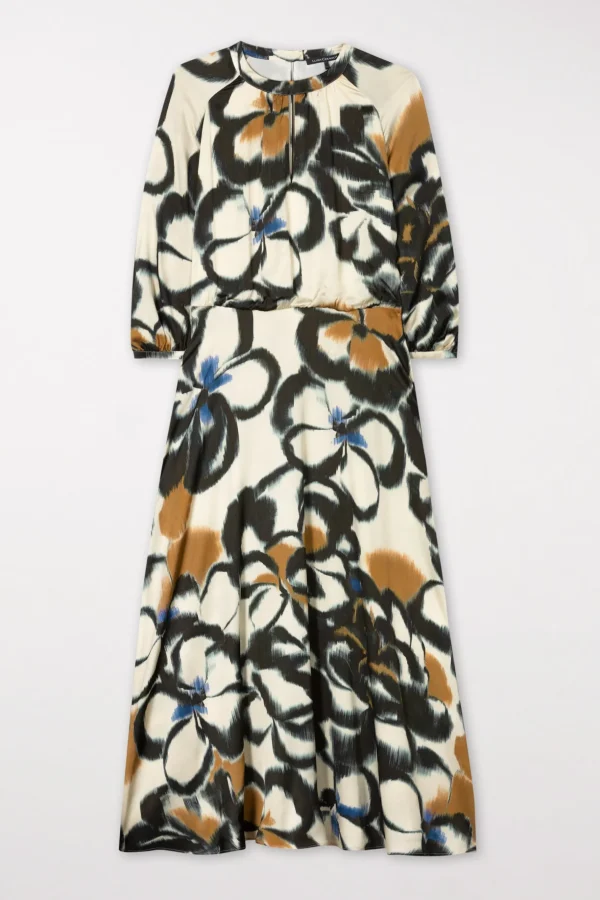 Kleider-LUISA CERANO Kleid Mit Flower-Print multi