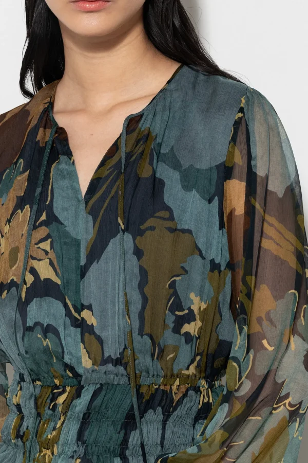 Kleider-LUISA CERANO Kleid Mit Flower-Print multi