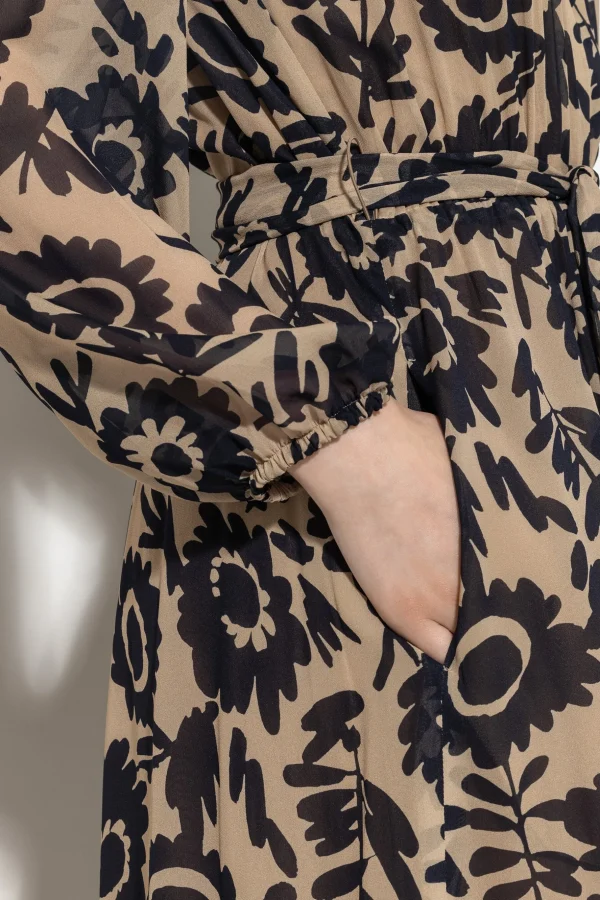 Kleider-LUISA CERANO Kleid Mit Flower-Print multi