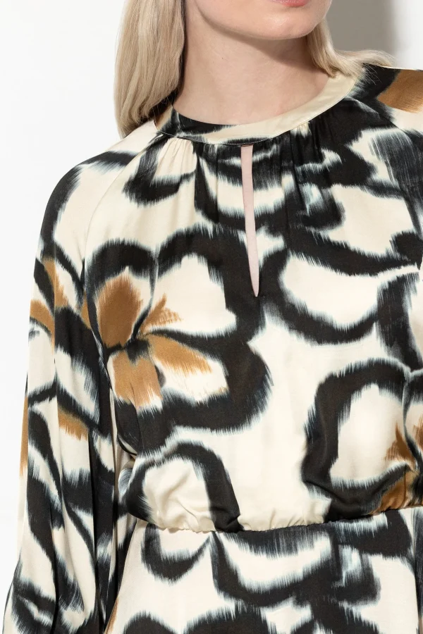 Kleider-LUISA CERANO Kleid Mit Flower-Print multi