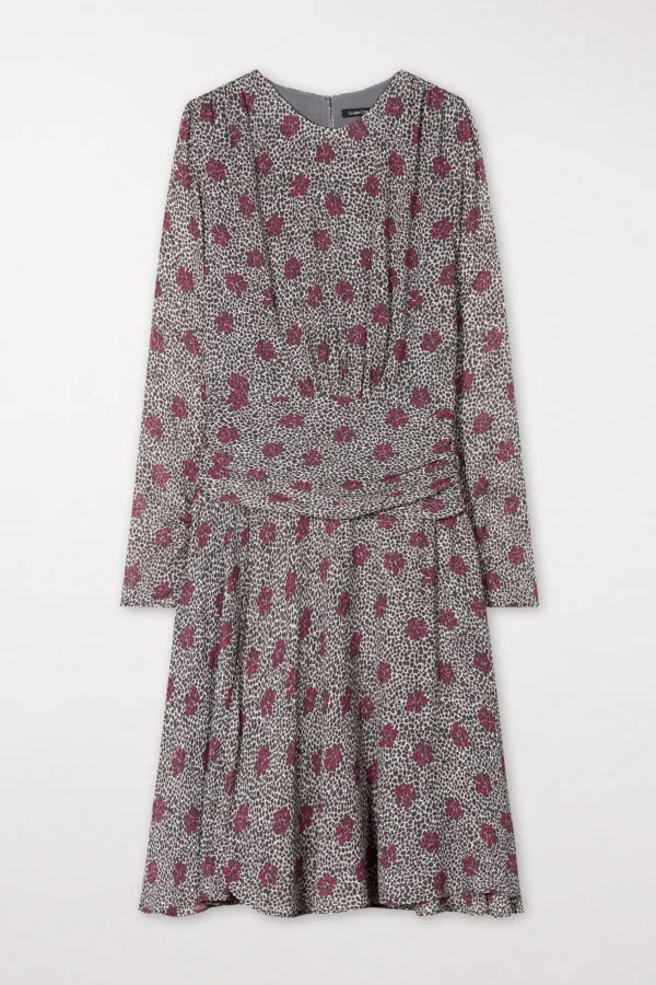 Kleider-LUISA CERANO Kleid Mit Millefleurs-Print multi