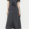Kleider-LUISA CERANO Maxikleid Mit Faltendetails