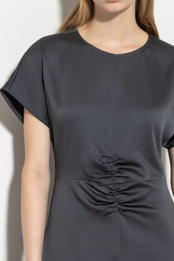 Kleider-LUISA CERANO Maxikleid Mit Faltendetails