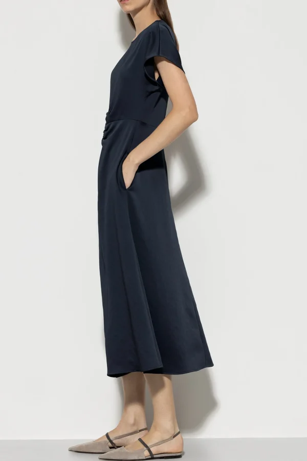 Kleider-LUISA CERANO Maxikleid Mit Faltendetails
