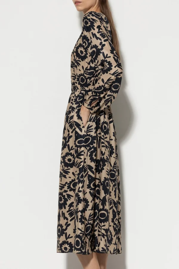 Kleider-LUISA CERANO Maxikleid Mit Flower-Print multi