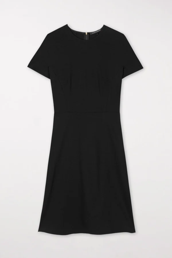 Kleider-LUISA CERANO Minikleid Aus Punto-Milano