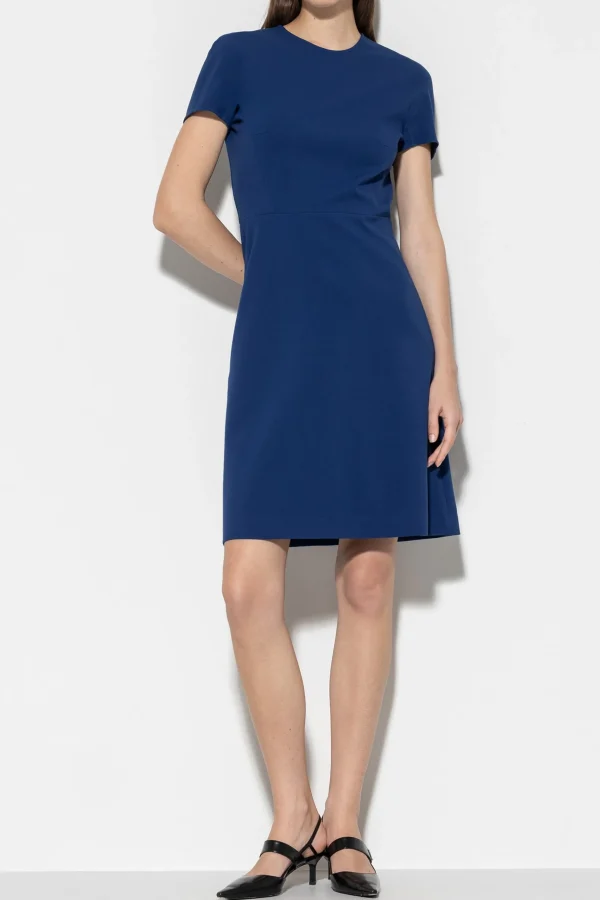 Kleider-LUISA CERANO Minikleid Aus Punto-Milano