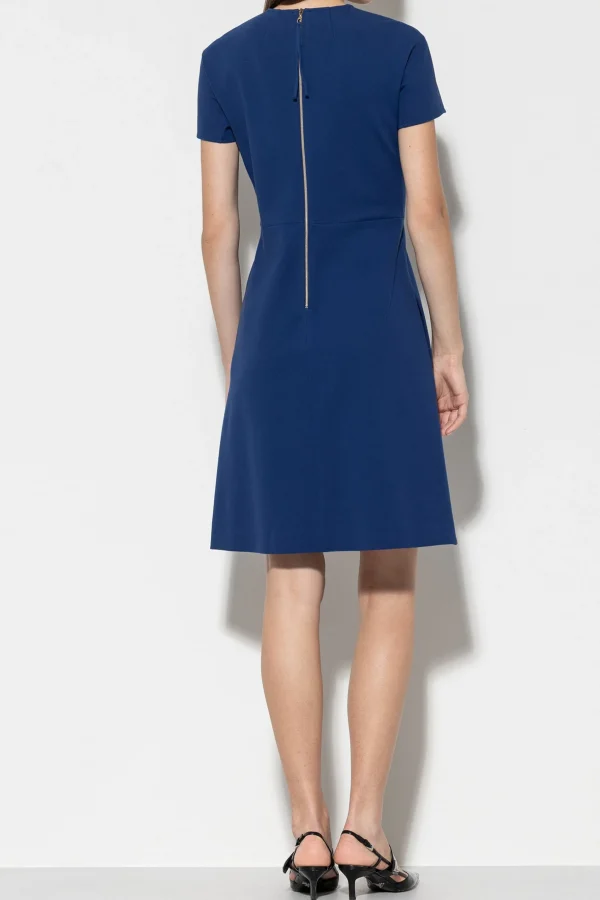 Kleider-LUISA CERANO Minikleid Aus Punto-Milano
