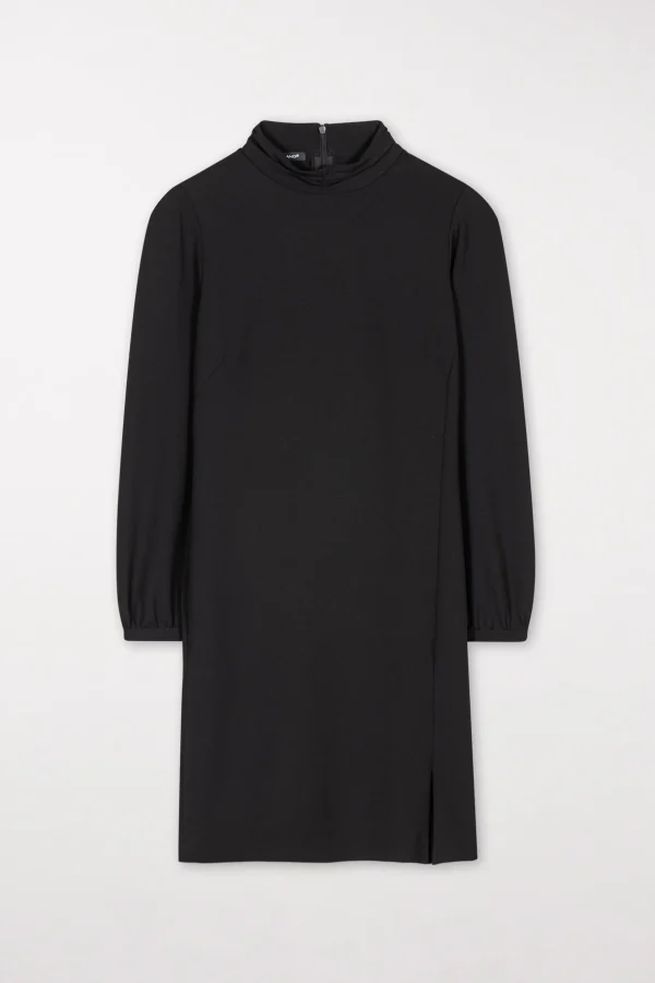 Kleider-LUISA CERANO Minikleid Mit Stehkragen
