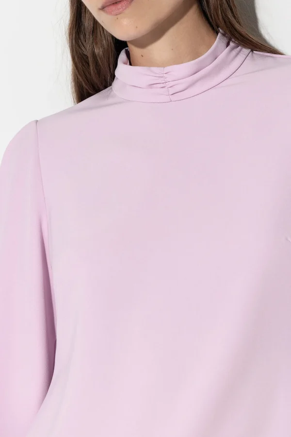 Kleider-LUISA CERANO Minikleid Mit Stehkragen