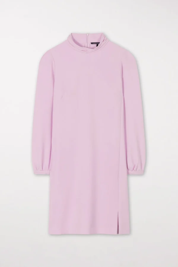 Kleider-LUISA CERANO Minikleid Mit Stehkragen