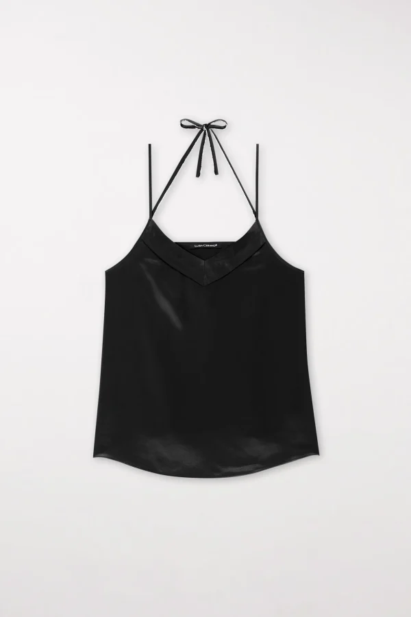 Shirts & Tops-LUISA CERANO Neckholder-Top