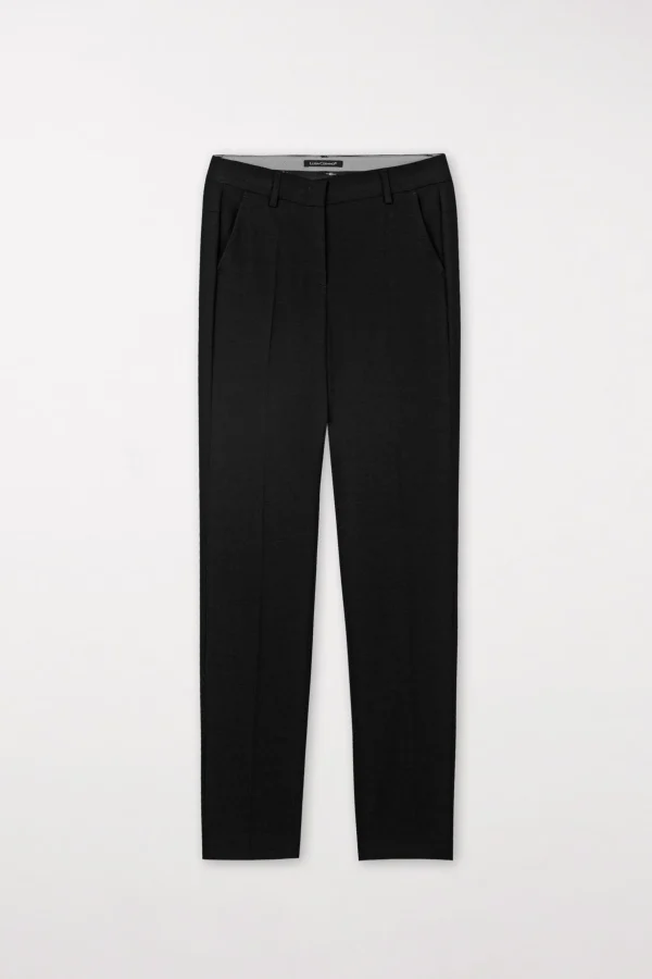 Business Studio-LUISA CERANO Pants Aus Techno Sablé black