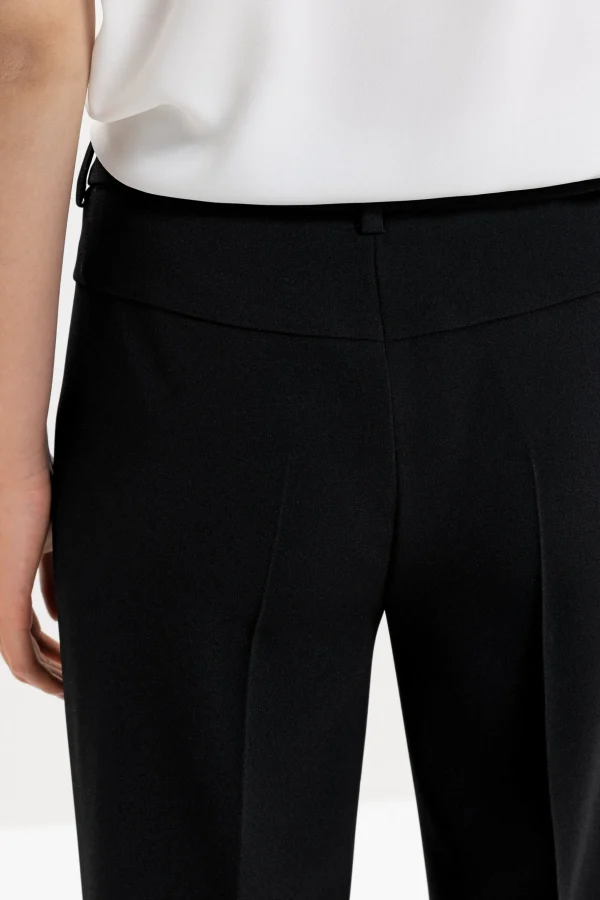 Business Studio-LUISA CERANO Pants Aus Techno Sablé black