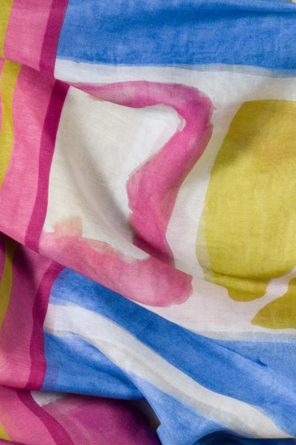 Accessoires-LUISA CERANO Pareo Aus Seiden-Mix multi