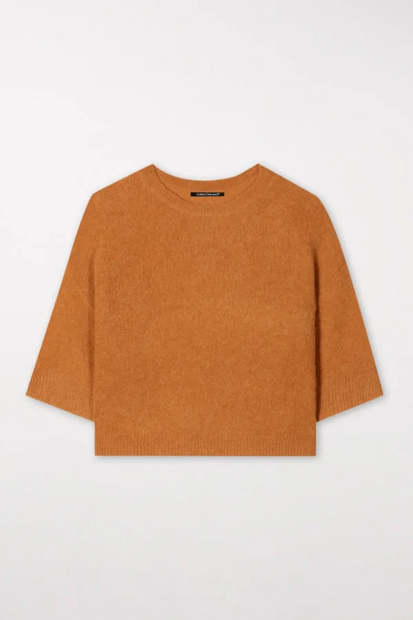 Strick-LUISA CERANO Pullover Aus Alpaka-Mix