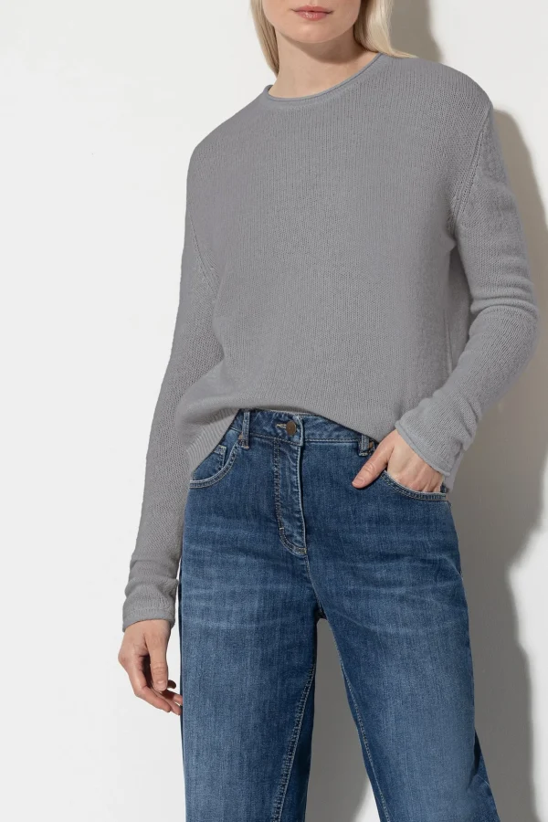 Strick-LUISA CERANO Pullover Aus Kaschmir-Mix