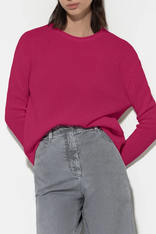 Strick-LUISA CERANO Pullover Aus Kaschmir-Mix