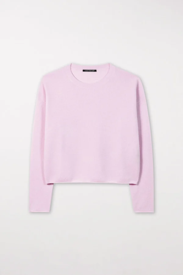 Strick-LUISA CERANO Pullover Aus Kaschmir-Mix