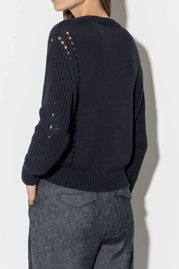 Strick-LUISA CERANO Pullover Mit Ajour-Details