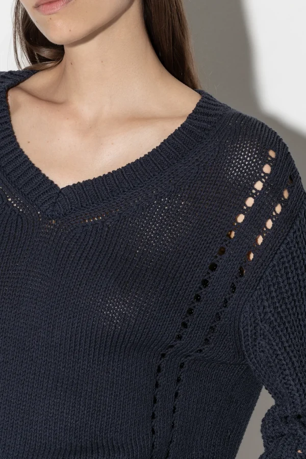Strick-LUISA CERANO Pullover Mit Ajour-Details