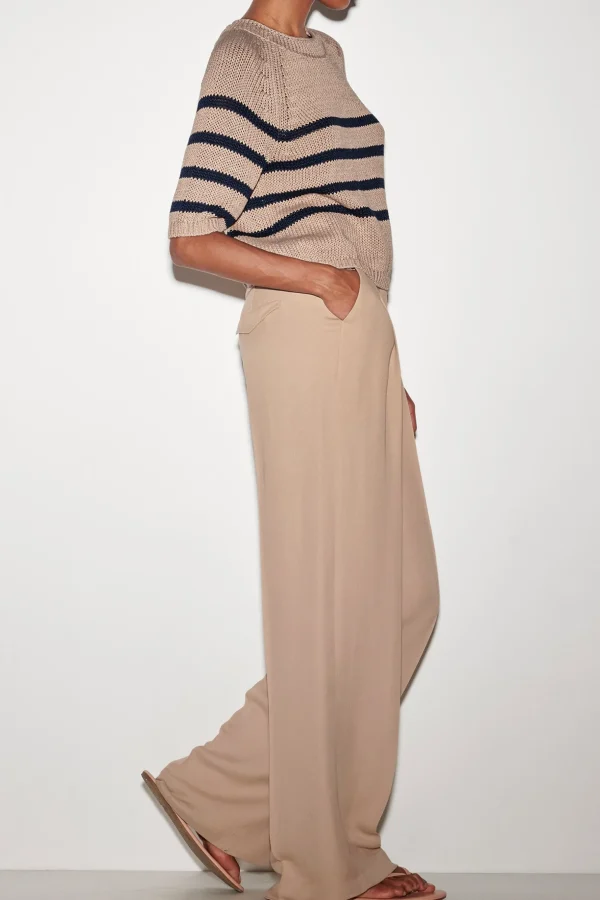 Strick-LUISA CERANO Pullover Mit Blockstreifen