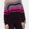 Strick-LUISA CERANO Pullover Mit Fancy-Stripe multi