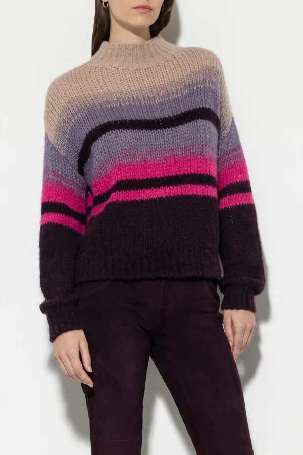 Strick-LUISA CERANO Pullover Mit Fancy-Stripe multi
