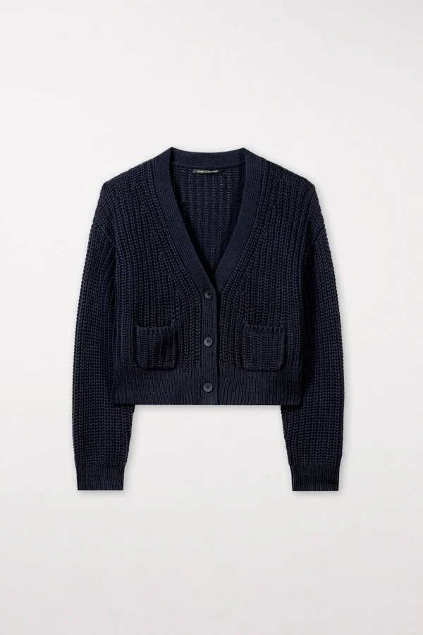 Strick | Sets-LUISA CERANO Rippstrick-Cardigan