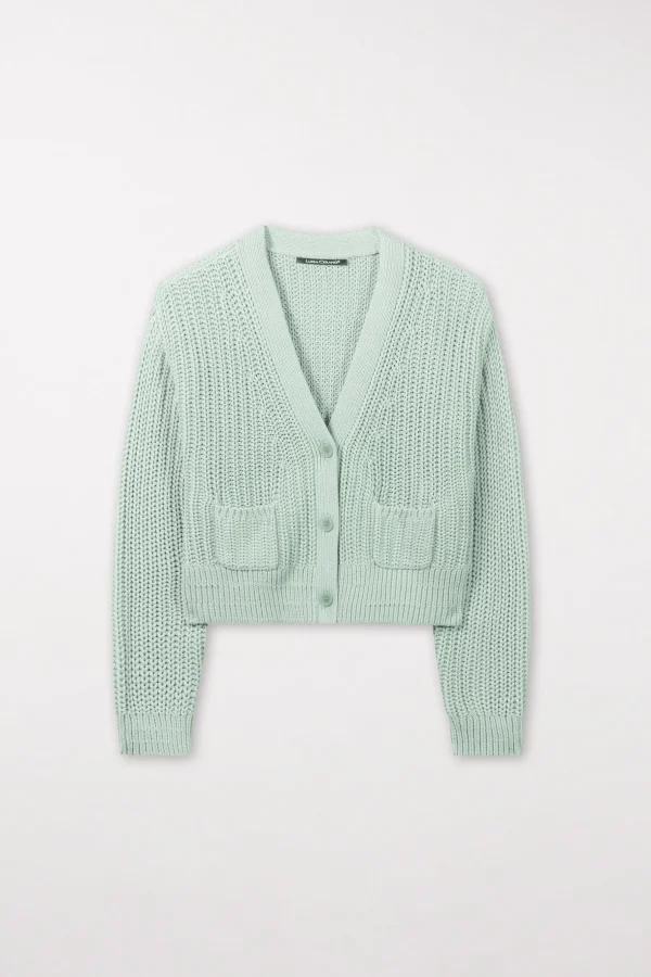 Strick | Sets-LUISA CERANO Rippstrick-Cardigan