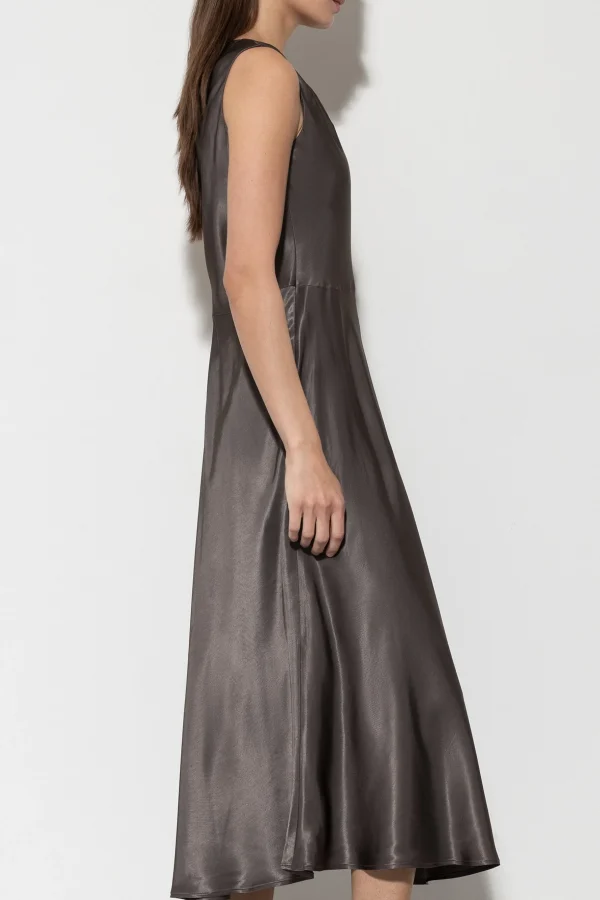 Kleider-LUISA CERANO Satin-Kleid