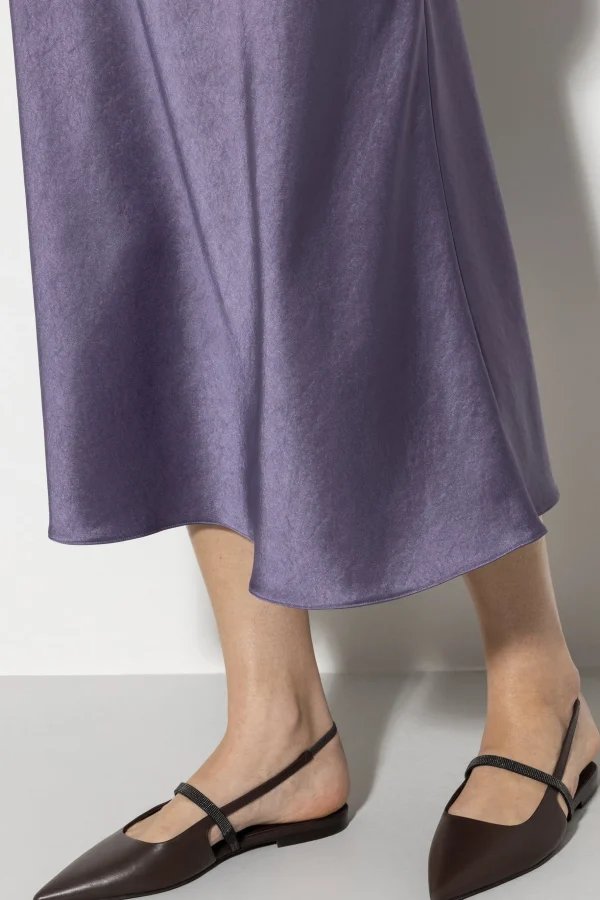 Röcke-LUISA CERANO Satin-Sliprock