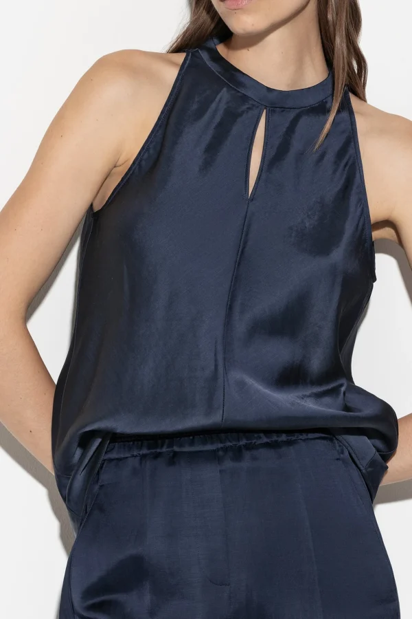 Sets | Blusen-LUISA CERANO Satin-Top